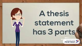 How to Write a Thesis Statement [upl. by Vanzant]