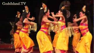 Traditional Balinese Dance HD [upl. by Heiney831]