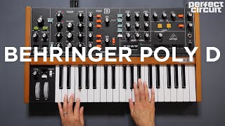 Behringer Poly D Sounds  Four Oscillator Unison and Paraphonic Analog Synthesizer [upl. by Omor]