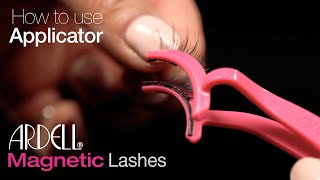 Magnetic Lash Applicator  Full Strip Lashes [upl. by Aihsele831]