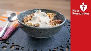 Bircher Muesli Recipe  Heart Foundation NZ [upl. by Liagabba]