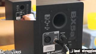 How to Connect a Subwoofer to Reference Monitor Speakers Audio Interface [upl. by Kessel]