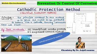 Cathodic Protection corrosion sacrificial anodic protection  Impressed current cathodic protection [upl. by Nivlad]