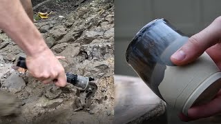 Processing Clay For Pottery Start to Finish [upl. by Dopp]