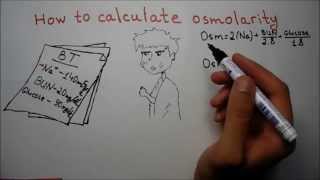 Osmolality Gap  Calculation AVICENNA school [upl. by Haelat]