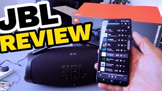 JBL Boombox 3 WIFI Speaker Unboxing amp Setup Review [upl. by Megen]