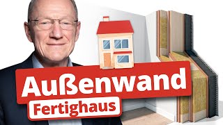 FertighausAußenwand Außen hui und innen [upl. by Kauffmann936]