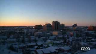 City of Yellowknife 24 hours Yellowknife  Downtown  Our Yellowknife [upl. by Ybocaj827]