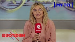 Qoulisses avec Louane   Quotidien avec Yann Barthès [upl. by Aldus]