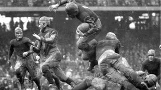 Oldest football footage ever American footballGridiron [upl. by Ellemaj896]