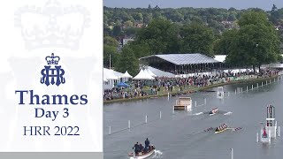 West End RC v City of Oxford RC  Thames  Henley 2022 Day 3 [upl. by Desiri]