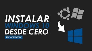 COMO INSTALAR WINDOWS 10 DESDE CERO O CUALQUIER OTRO SISTEMA OPERATIVO PASO A PASO [upl. by Delastre]