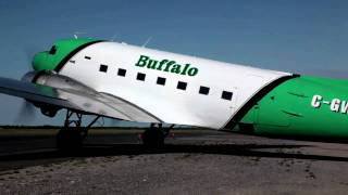 Buffalo Airways in Yellowknife  Northwest Territories Canada [upl. by Eahsel]