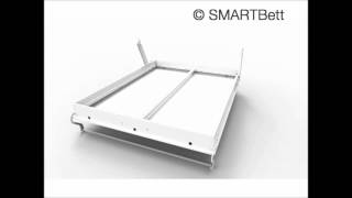 Schrankbett Klappbett Aufbauanleitung SMARTBett 160x200 [upl. by Delamare673]