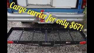 Harbor freight cargo carrier assembly and review [upl. by Leeanne]