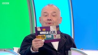 Does Bob Mortimer crack an egg into his bath  Would I Lie to You [upl. by Hayotal765]