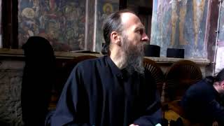 Blind Orthodox Christian monk chanting [upl. by Ahsyia]