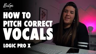 How to Pitch Correct Vocals like a PRO  Logic Pro X [upl. by Jessie]