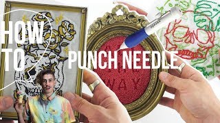 How To Punch Needle [upl. by Nac]