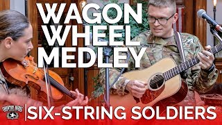 SixString Soldiers  Wagon Wheel Medley Acoustic Cover  Country Rebel HQ Session [upl. by Aehtna]