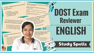 DOST Scholarship Exam Reviewer  English [upl. by Werna]