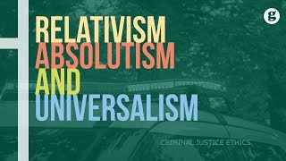 Relativism Absolutism and Universalism [upl. by Adneram]