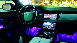 2020 RANGE ROVER EVOQUE INTERIOR LIGHTING amp EXTERIOR OVERVIEW [upl. by Meara]