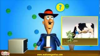 Nitrogen Cycle Nitrogen Fixation  Explanation in animation [upl. by Einnel]