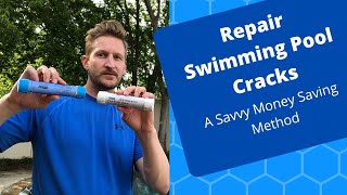 Swimming pool crack repair [upl. by Oys]