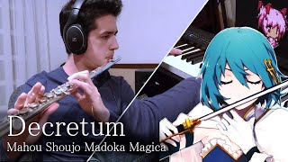 Madoka Magica OST  Decretum Flute  Piano  Guitar [upl. by Sklar]