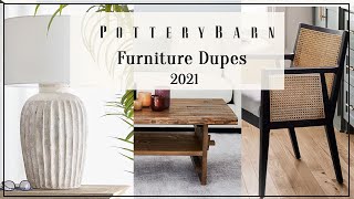 Pottery Barn Furniture Dupes 2021 [upl. by Anilac]