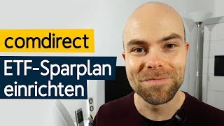 ETFSparplan bei comdirect einrichten [upl. by Nhaj440]