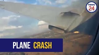 WATCH Dramatic footage apparently shows moment of Wonderboom plane crash [upl. by Nuahsyd]