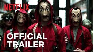 Money Heist  Series Trailer  Netflix [upl. by Atwekk562]