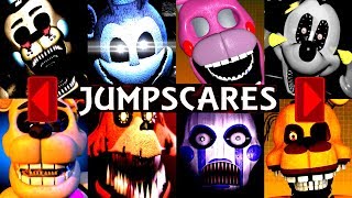 200 EXTRAS JUMPSCARES  Iulitm  FNAF amp Fan Games [upl. by Monafo]