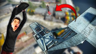 SKATING OFF A GIANT CRANE Skate 3 [upl. by Ahl]