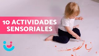 10 ACTIVIDADES SENSORIALES para niños de 1 a 2 años 🧸 [upl. by Bellew]