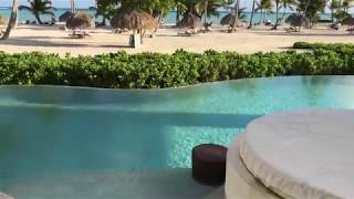 Secrets Cap Cana  Preferred Club Bungalow Suite Swim Out Oceanfront [upl. by Nnaassilem778]