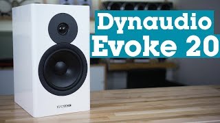 Dynaudio Evoke 20 bookshelf speakers  Crutchfield [upl. by Carrelli517]