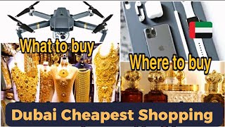 Cheapest Markets In Dubai for Shopping  Where to Shop amp Save most in Dubai  Discounted Shopping [upl. by Nnylirak]