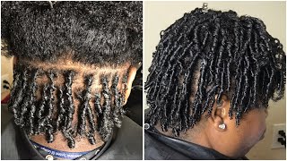 How To Start Locs  4 B Hair [upl. by Oluap]