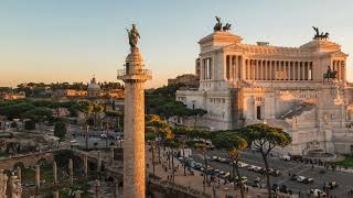 Trajans Column  Best of Ancient Rome Roman Emperors Art in Rome Italy [upl. by Anawit]