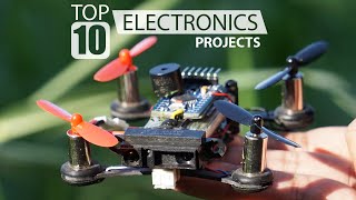 Top 10 DIY Electronics Engineering Projects [upl. by Onavlis]