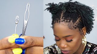 How to Self Retighten Your Locs plus NAPPY LOCS TOOL  Kendra Kenshay [upl. by Ariaic243]