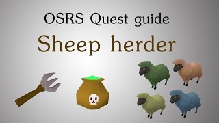 OSRS Sheep herder quest guide [upl. by Trab]