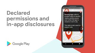 Google Play Policy  Declared permissions and inapp disclosures [upl. by Vtehsta]