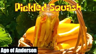 Crunchy Pickled Squash [upl. by Antoni]