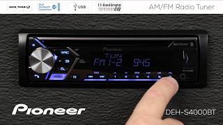 How To  AMFM Radio Tuner on Pioneer InDash Receivers 2018 [upl. by Bronson118]