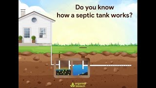 How A Septic Tank Works Septic Tank Treatment  Organica Biotech [upl. by Verina]