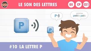 Le son de la lettre P  Méthode Syllabique Bobo maternelle  CP  CE1 [upl. by Flanna540]